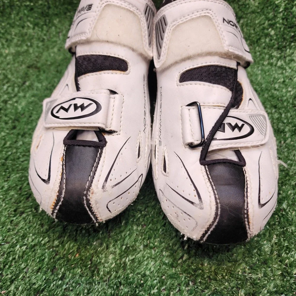 Mens Size 7.5 Northwave Tribute Carbon Triathlon Road Bike Shoes